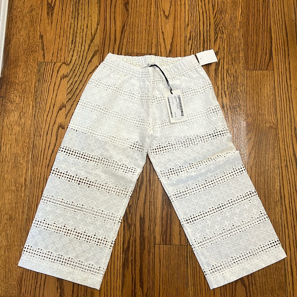 BNWT Girls Crochet Pants
